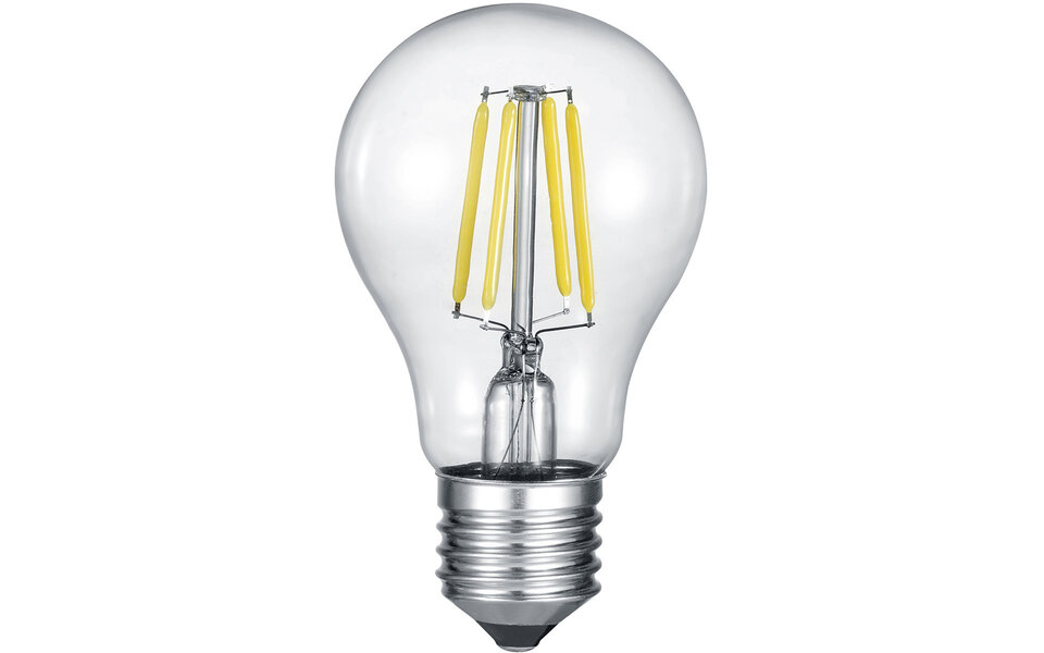 HLW LED LED Lamp Filament Trion Limpo E27 8W 2700K Dimbaar Glas