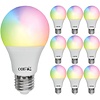 10x LED Bulb E27 Kozolux Smart LED 9W RGB+CCT Dimmable