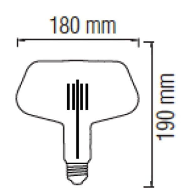 HLW LED LED Lamp Design Gonza E27 8W 2200K Amber HLW LED LED Lamp Design Gonza E27 8W 2200K Amber