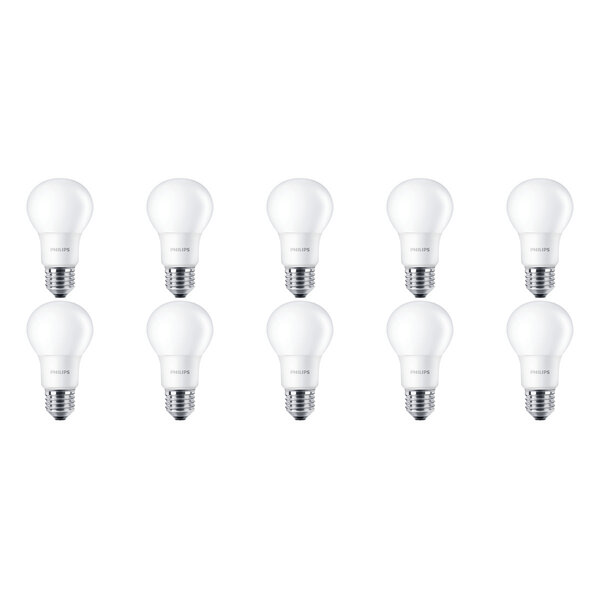 Philips PHILIPS CorePro LEDbulb E27 A60 10 Pack 5.5W 2700K Philips PHILIPS CorePro LEDbulb E27 A60 10 Pack 5.5W 2700K