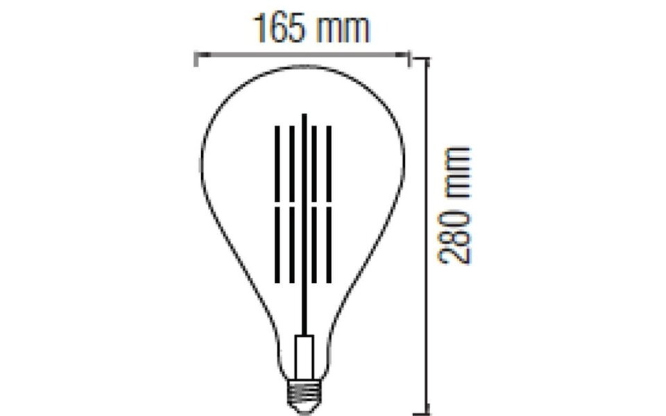 HLW LED LED Lamp Trion Lamba E27 6W 3000K