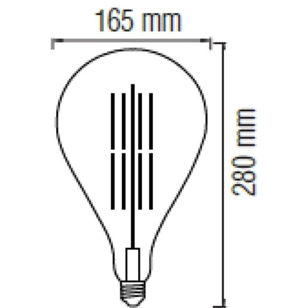 HLW LED LED Lamp Trion Lamba E27 6W 3000K HLW LED LED Lamp Trion Lamba E27 6W 3000K