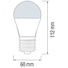 HLW LED LED Lamp E27 Fitting 15W 3000K Warm White HLW LED LED Lamp E27 Fitting 15W 3000K Warm White