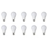 LED Lamp 10 Pack E27 Fitting 8W Helder/Koud Wit 6500K LED Lamp 10 Pack E27 Fitting 8W Helder/Koud Wit 6500K
