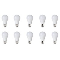 LED Bulb 10 Pack E27 Fitting 8W Bright/Cool White 6500K LED Bulb 10 Pack E27 Fitting 8W Bright/Cool White 6500K