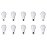 LED Lamp 10 Pack E27 Fitting 8W Helder/Koud Wit 6500K Lichtbronnen