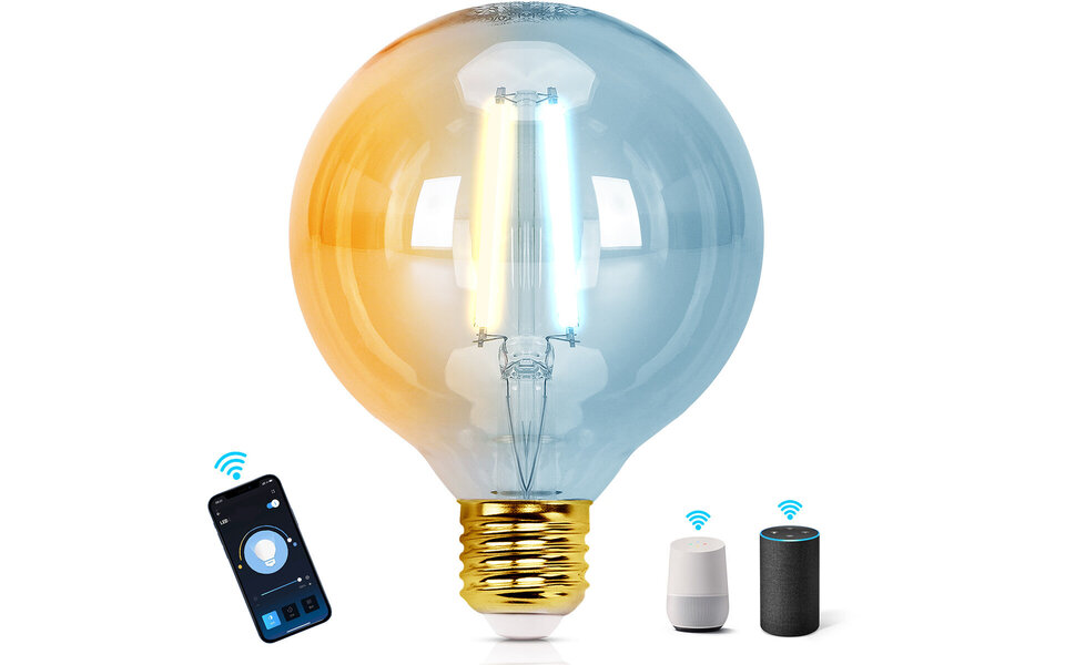 HLW LED LED Lamp 10 Pack Filament E27 Fitting 8W Natuurlijk Wit 4200K