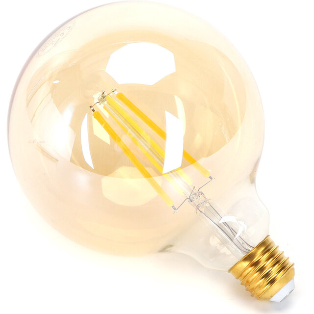 HLW LED LED Bulb 10 Pack Filament E27 Fitting 8W Warm White 2700K
