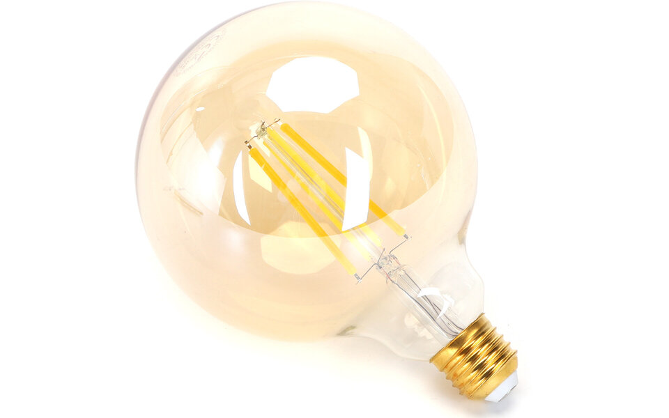 HLW LED LED Bulb 10 Pack Filament E27 Fitting 8W Warm White 2700K