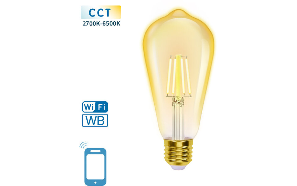 HLW LED LED Lamp 10 Pack E27 Fitting 15W Natuurlijk Wit 4200K