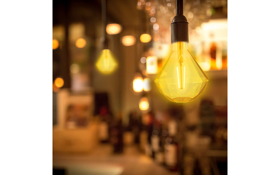 HLW LED LED Lamp Smart LED Aigi Loney Bulb C37 6.5W RGB Wifi Mat Wit