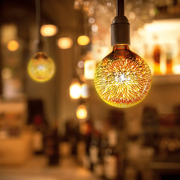 HLW LED LED Lamp Smart LED Aigi Rixona Bulb G95 6W RGB Wifi Amber HLW LED LED Lamp Smart LED Aigi Rixona Bulb G95 6W RGB Wifi Amber