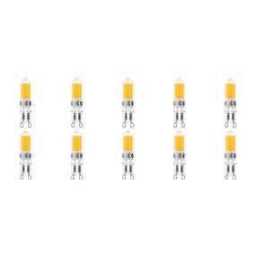 LED Lamp 10 Pack - G9 Warm Wit Dimbaar LED Lamp 10 Pack - G9 Warm Wit Dimbaar