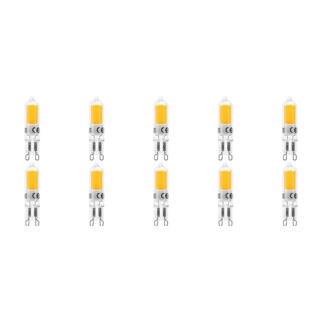 LED Lamp 10 Pack - G9 Warm Wit Dimbaar Lichtbronnen LED Lamp 10 Pack - G9 Warm Wit Dimbaar Lichtbronnen