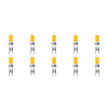 10-Pack LED Lamp G9 - Warm Wit Dimbaar 10-Pack LED Lamp G9 - Warm Wit Dimbaar