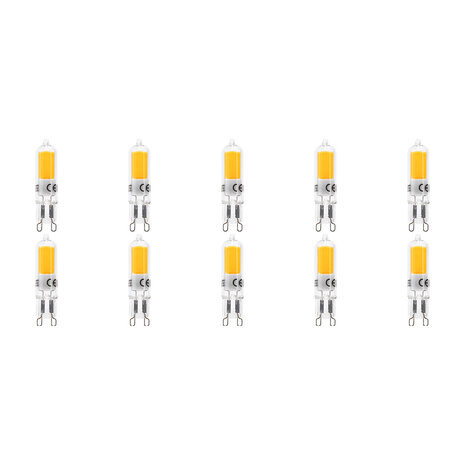 LED Lamp 10 Pack G9 Dimbaar – Warm Wit voor Energiebesparing LED Lamp 10 Pack G9 Dimbaar – Warm Wit voor Energiebesparing