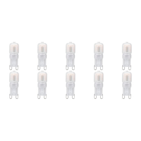 LED Lamp 10 Pack - G9 Dimbaar Warm Wit - Energiezuinig & Helder LED Lamp 10 Pack - G9 Dimbaar Warm Wit - Energiezuinig & Helder