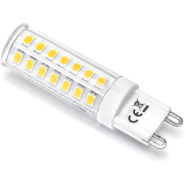 HLW LED Aigi LED Bulb G9 - 4.8W Warm White 3000K | Replaces 40W and Saves Energy