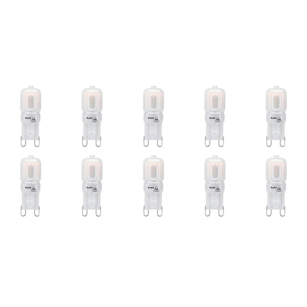 HLW LED Aigi LED Lamp 10 Pack - G9 Fitting Warm Wit 3000K | Vervangt 18W