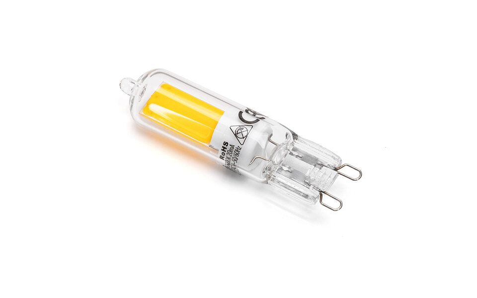 HLW LED LED Bulb 10 Pack - Aigi - G9 Fitting - 2.2W - Warm White 3000K | Replaces 25W