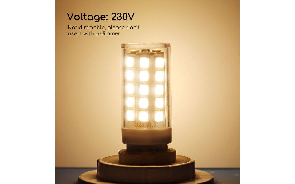 HLW LED Aigi LED Lamp G9 Fitting - 3W Warm Wit 3000K | Vervangt 32W