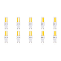 Aigi G9 LED Lamp 10 Pack - Vervangt 40W - Warm Wit 3000K - 3.8W Aigi G9 LED Lamp 10 Pack - Vervangt 40W - Warm Wit 3000K - 3.8W