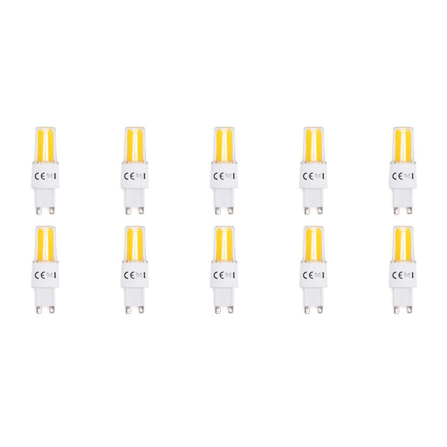 Aigi G9 LED Lamp 10 Pack - Warm Wit 3000K Lichtbronnen Aigi G9 LED Lamp 10 Pack - Warm Wit 3000K Lichtbronnen