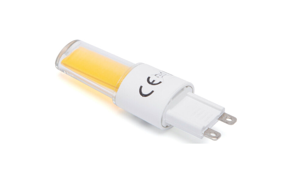 HLW LED Aigi G9 LED Lamp 10 Pack - Vervangt 40W - Warm Wit 3000K - 3.8W HLW LED Aigi G9 LED Lamp 10 Pack - Vervangt 40W - Warm Wit 3000K - 3.8W