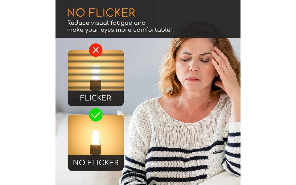 HLW LED Aigi G9 LED Lamp 10 Pack - Vervangt 40W - Warm Wit 3000K - 3.8W HLW LED Aigi G9 LED Lamp 10 Pack - Vervangt 40W - Warm Wit 3000K - 3.8W