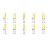 Aigi G9 LED Lamp - 10 Pack - Helder/Koud Wit 6500K Lichtbronnen