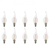 Energiezuinige LED Lamp E14 Filament - 10 Pack Warm Wit Lichtbronnen