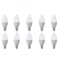 LED Lamp 10 Pack - E14 Fitting - 6W Koud Wit LED Lamp 10 Pack - E14 Fitting - 6W Koud Wit