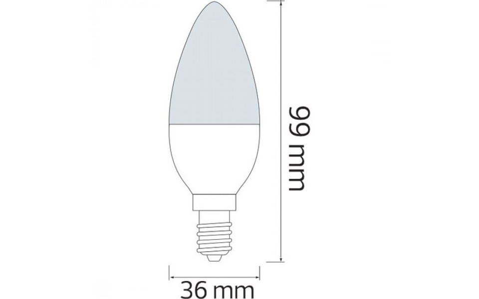 HLW LED LED Bulb 10 Pack - E14 Fitting - 6W - Bright Cool White Light 6400K HLW LED LED Bulb 10 Pack - E14 Fitting - 6W - Bright Cool White Light 6400K