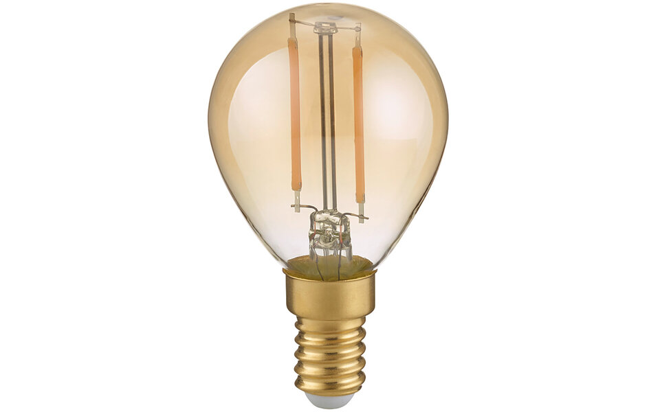 HLW LED Enhance your ambiance with the LED Bulb Set E14 Filament Amber - 2W Warm White