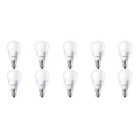 PHILIPS E14 LED Lamp 10 Pack - Warm Wit 2700K PHILIPS E14 LED Lamp 10 Pack - Warm Wit 2700K