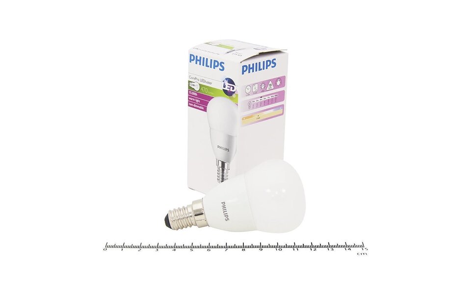 Philips PHILIPS LED Bulb 10 Pack - E14 Fitting, Warm White 2700K, 5.5W