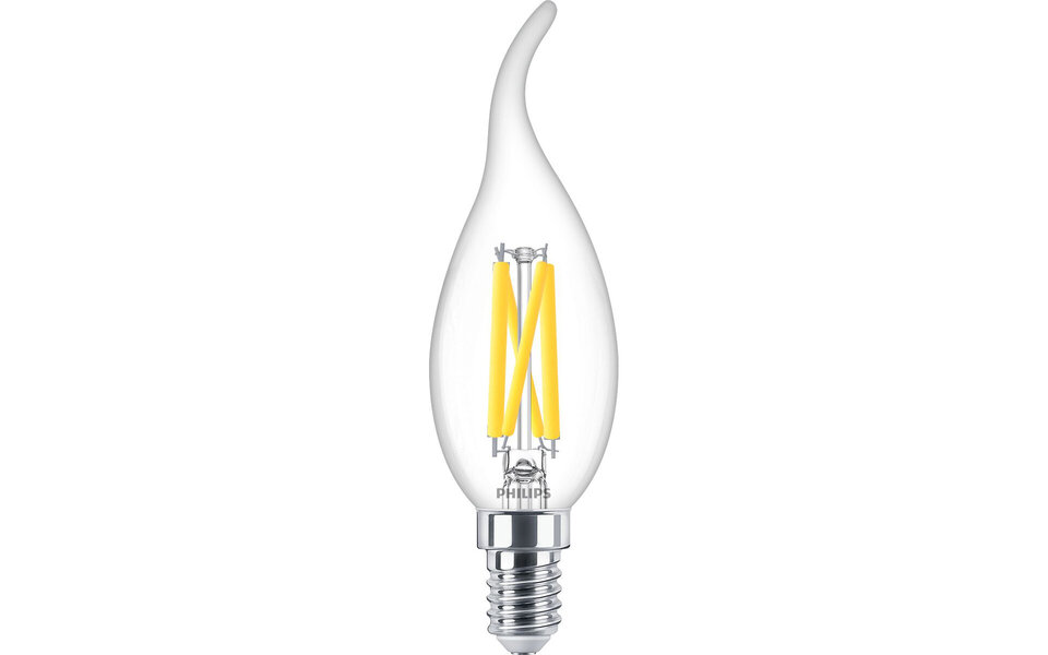 Philips Philips LED E14 - Filament Lamp Dimbaar 3.4W, 2200K-2700K Philips Philips LED E14 - Filament Lamp Dimbaar 3.4W, 2200K-2700K