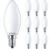 Philips E14 LED Bulb 10 Pack | Extra Warm White