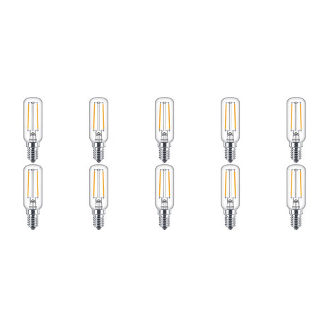 PHILIPS CorePro E14 LED Lamp 10 Pack - Warm Wit 2700K Filament PHILIPS CorePro E14 LED Lamp 10 Pack - Warm Wit 2700K Filament
