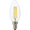 LED Kaarslamp - E14 Filament Dimbaar - Warm Wit Licht 2700K