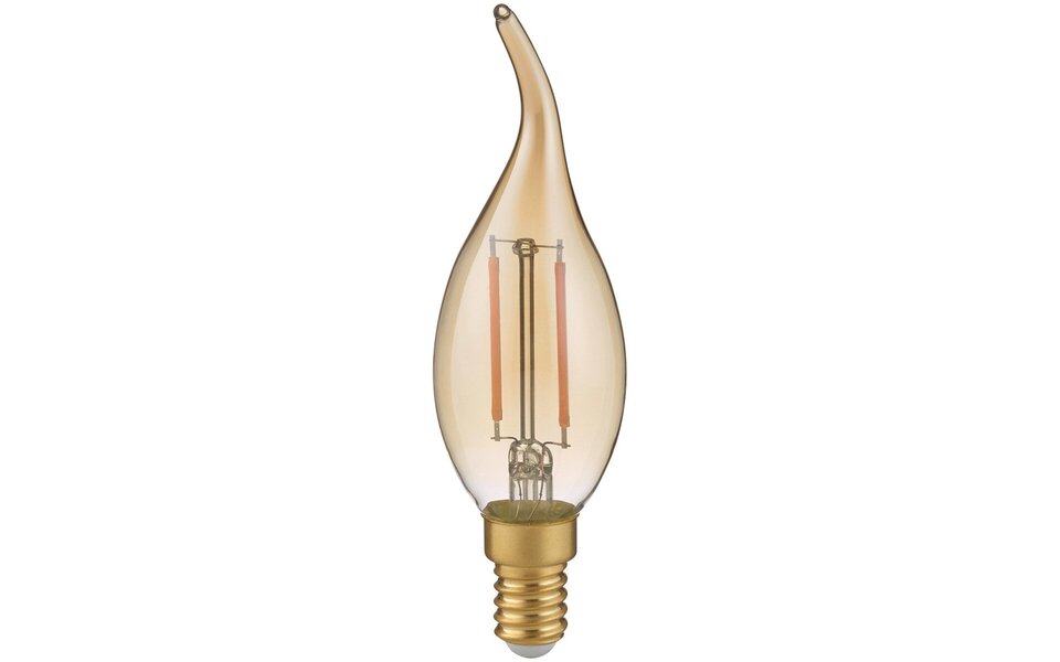 HLW LED Trion Kirza Dimbare LED Lamp E14 - Filament Amber Warm Wit 2700K