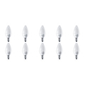 PHILIPS LED Lamp 10 Pack E14 Fitting - Warm Wit 2700K - 7W