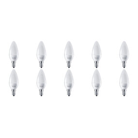 PHILIPS - LED Lamp E14 Warm Wit 10 Pack - 7W PHILIPS - LED Lamp E14 Warm Wit 10 Pack - 7W