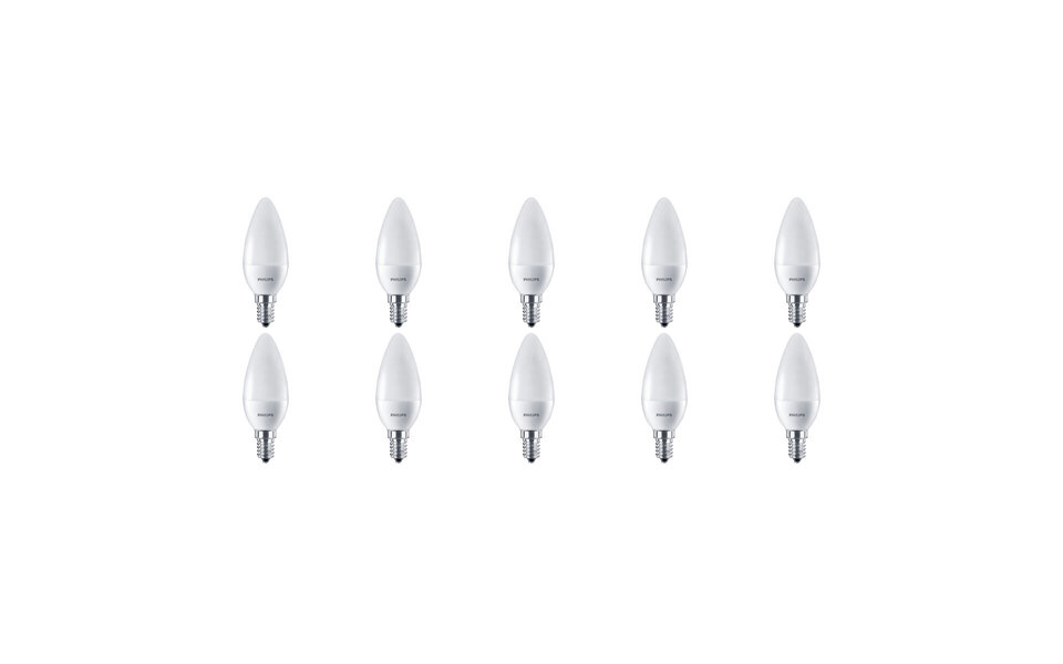 Philips PHILIPS LED Lamp 10 Pack E14 Fitting - Warm Wit 2700K - 7W