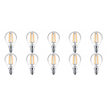 PHILIPS LED Bulb 10 Pack - E14 Fitting - Warm White 2700K - Replaces 40W PHILIPS LED Bulb 10 Pack - E14 Fitting - Warm White 2700K - Replaces 40W