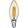 Dimbare LED Filament E14 Lamp - 4W Amber Warm Wit Dimbare LED Filament E14 Lamp - 4W Amber Warm Wit