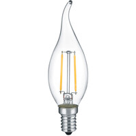 Trion Kirza LED E14 Filament Lamp - Warm Wit 2W