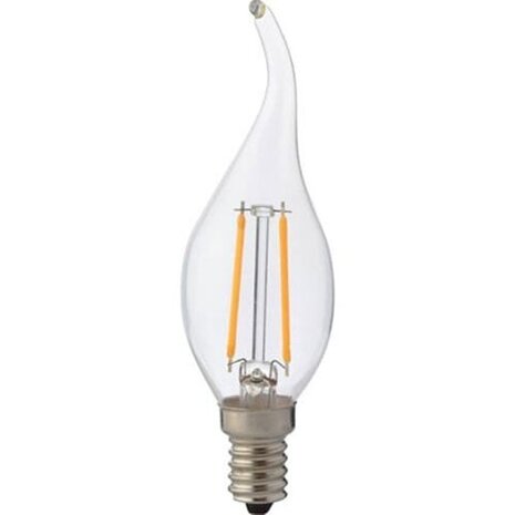 E14 LED Lamp - Filament Flame Design - Naturally White 4W E14 LED Lamp - Filament Flame Design - Naturally White 4W