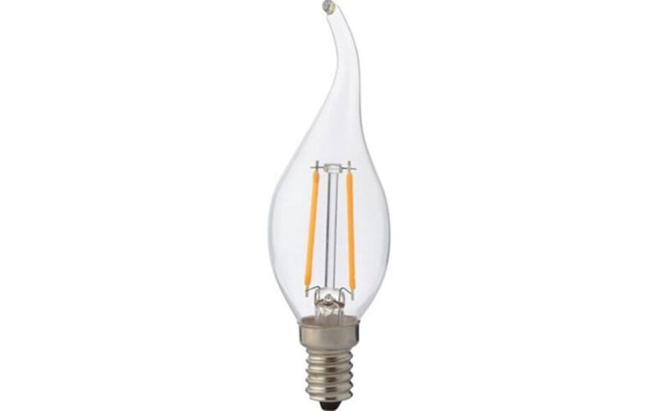 HLW LED E14 LED Bulb - Filament Flame Design - Naturally White 4W HLW LED E14 LED Bulb - Filament Flame Design - Naturally White 4W