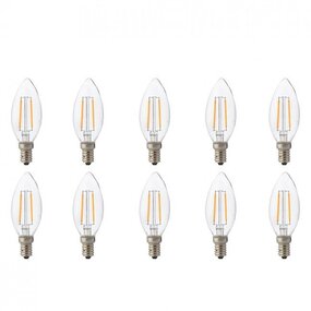 LED Kaarslamp E14 - Warm Wit Filament 10 Pack LED Kaarslamp E14 - Warm Wit Filament 10 Pack